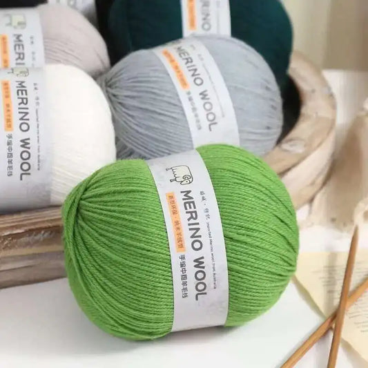 Yarn Thick Wool 100g Medium for Hand Knitting DIY Sweater Scarf Materials Yarn Ball