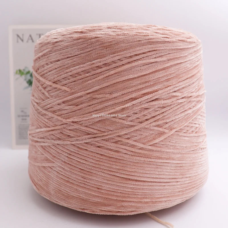 500g Chenille Wool Yarn Hand-knitting Supplies Wiring DIY Creative Hand-knitted Sweater/hat/scarf/bag Craft Hook Knitting Yarn