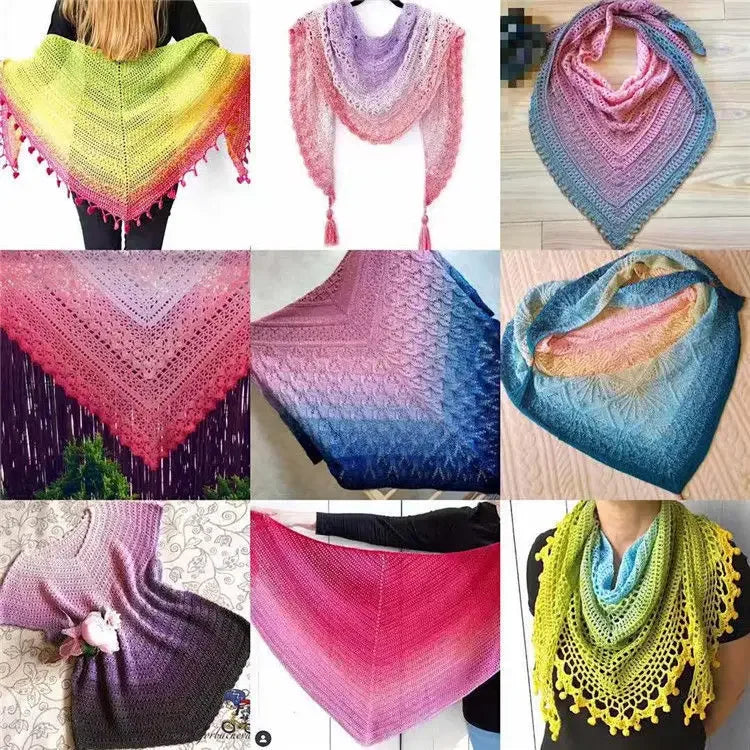 100% Merino Wool Pure Wool Yarn 250g Long Section Dyed Autumn Sweatershawl Diy Handmade Crochet Scarf Thread for Knitting