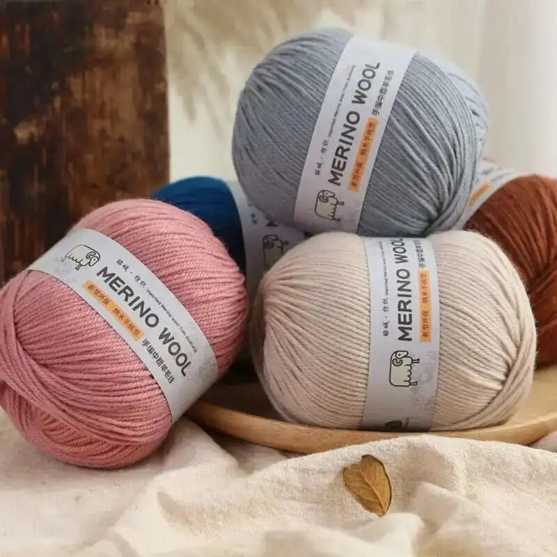Yarn Thick Wool 100g Medium for Hand Knitting DIY Sweater Scarf Materials Yarn Ball