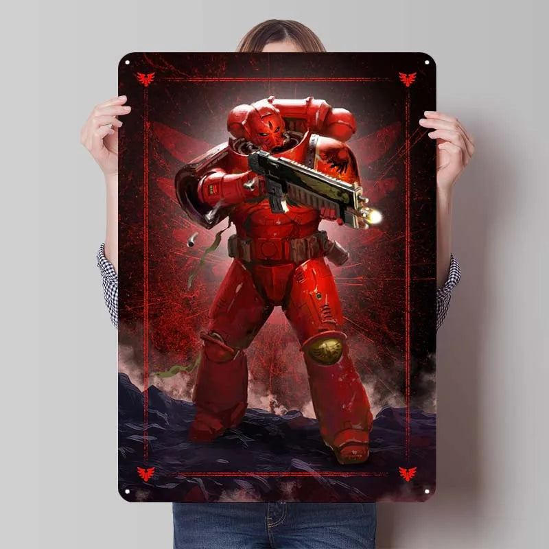 Warhammer Tin Display Posters