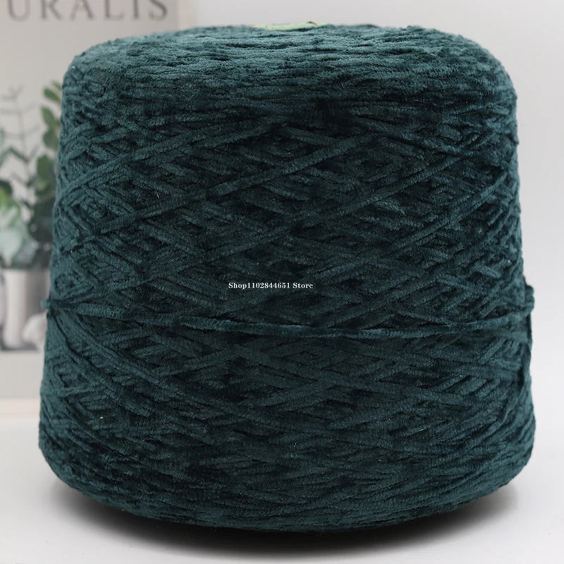 500g Chenille Wool Yarn Hand-knitting Supplies Wiring DIY Creative Hand-knitted Sweater/hat/scarf/bag Craft Hook Knitting Yarn