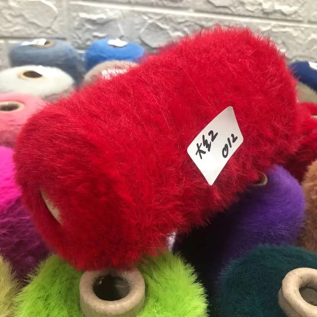 500g Imitation Mink Woolen Yarn Baby Thread Double-sided Woolen Thread DIY Hand-knitted Scarf Shawl Sweater Crochet Thread