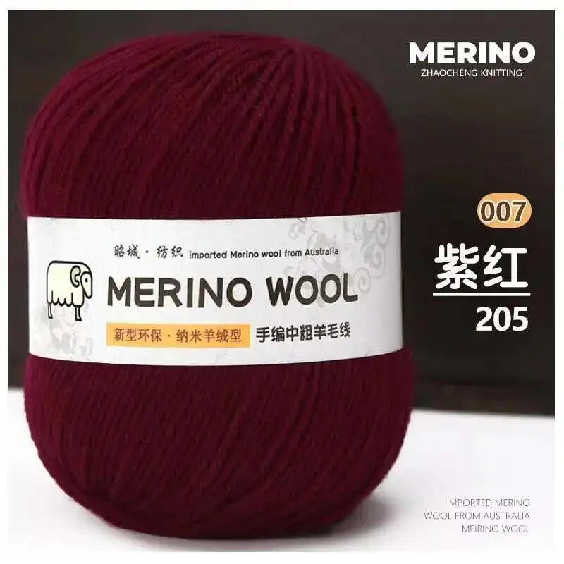 Yarn Thick Wool 100g Medium for Hand Knitting DIY Sweater Scarf Materials Yarn Ball