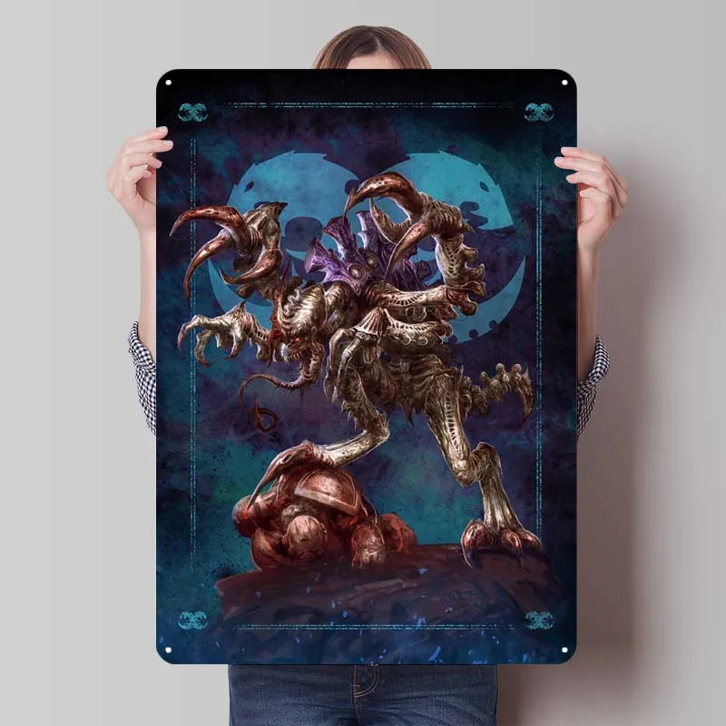 Warhammer Tin Display Posters