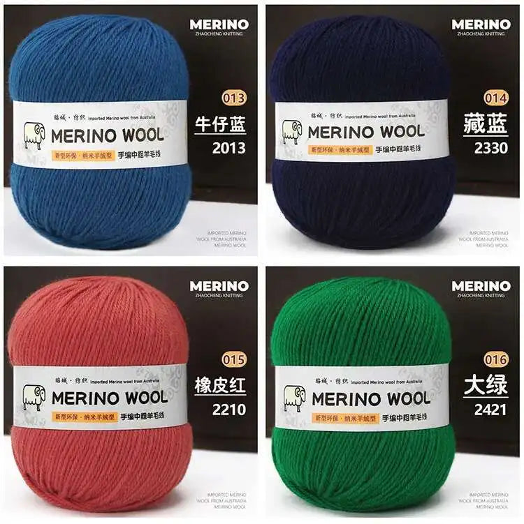 Yarn Thick Wool 100g Medium for Hand Knitting DIY Sweater Scarf Materials Yarn Ball