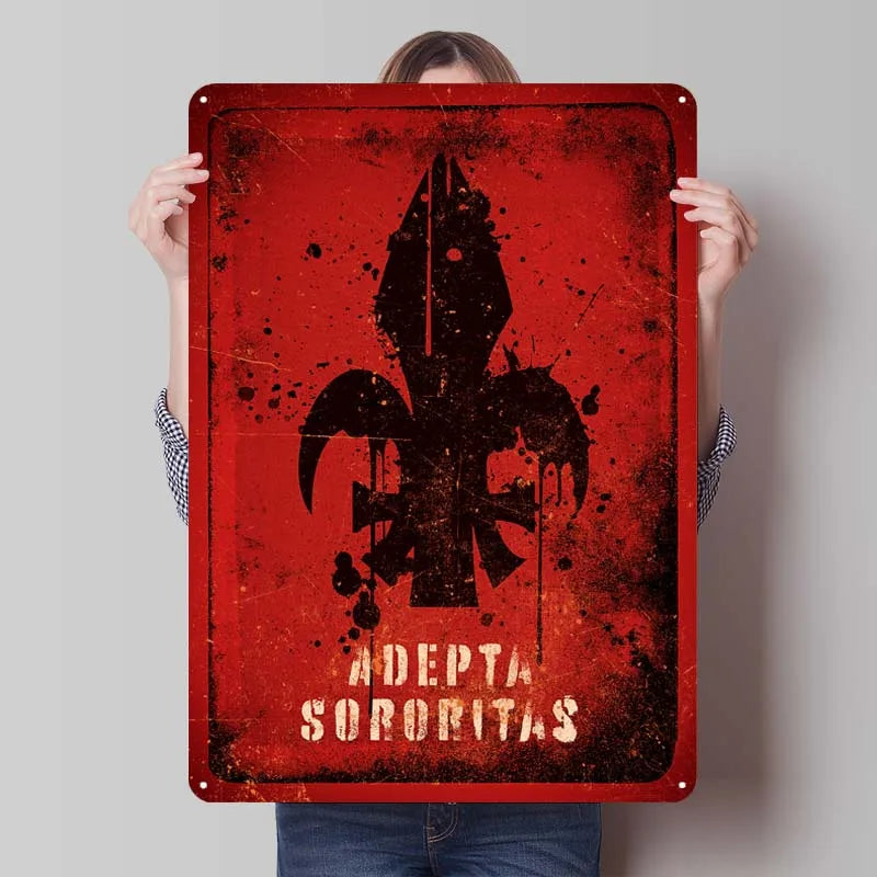 Warhammer Tin Display Posters