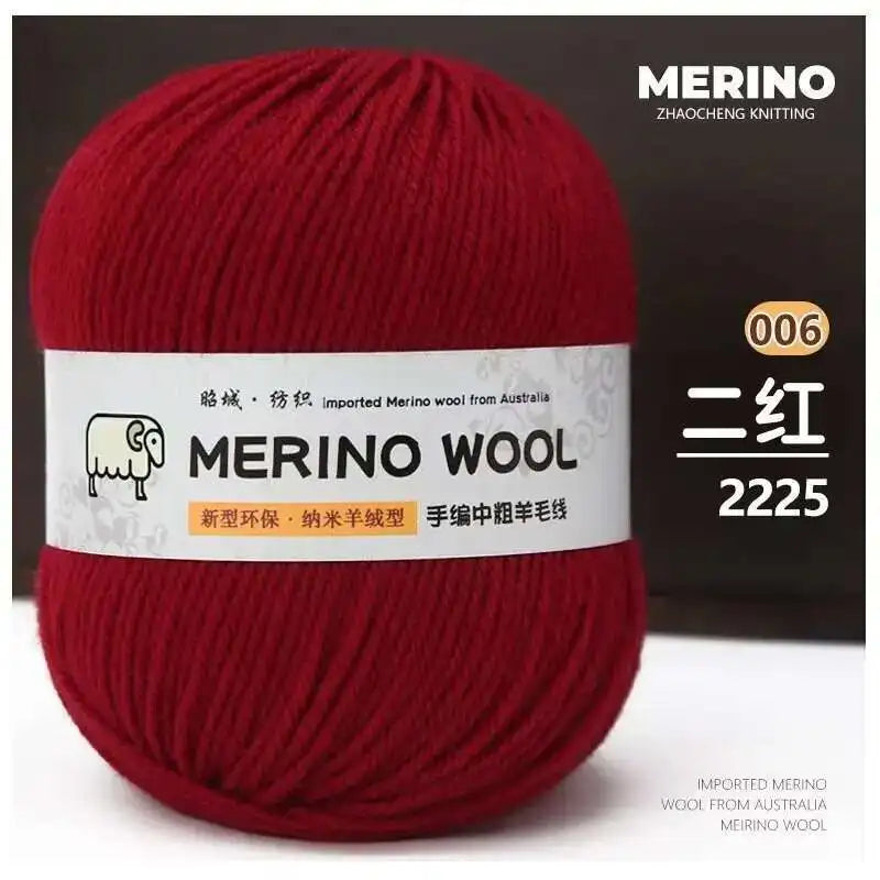 Yarn Thick Wool 100g Medium for Hand Knitting DIY Sweater Scarf Materials Yarn Ball