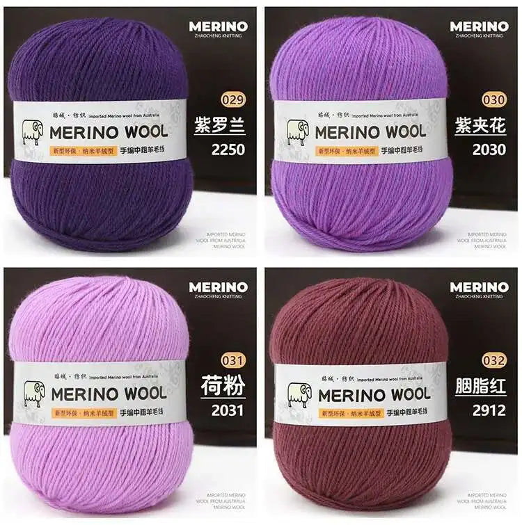 Yarn Thick Wool 100g Medium for Hand Knitting DIY Sweater Scarf Materials Yarn Ball