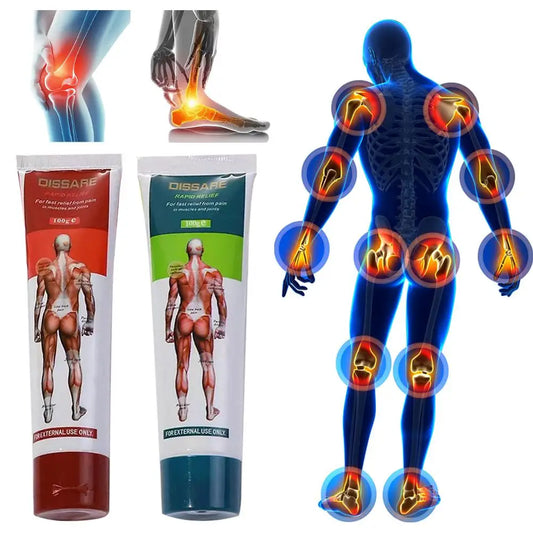 Massage cream is used to treat joint pain, neck and shoulder soreness, paralysis, weakness, and muscle strains