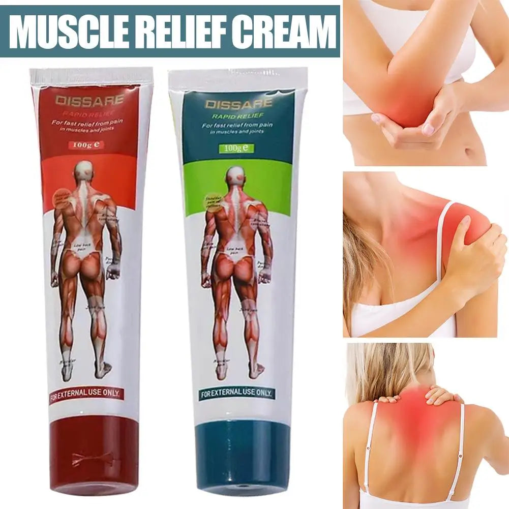 Massage cream is used to treat joint pain, neck and shoulder soreness, paralysis, weakness, and muscle strains