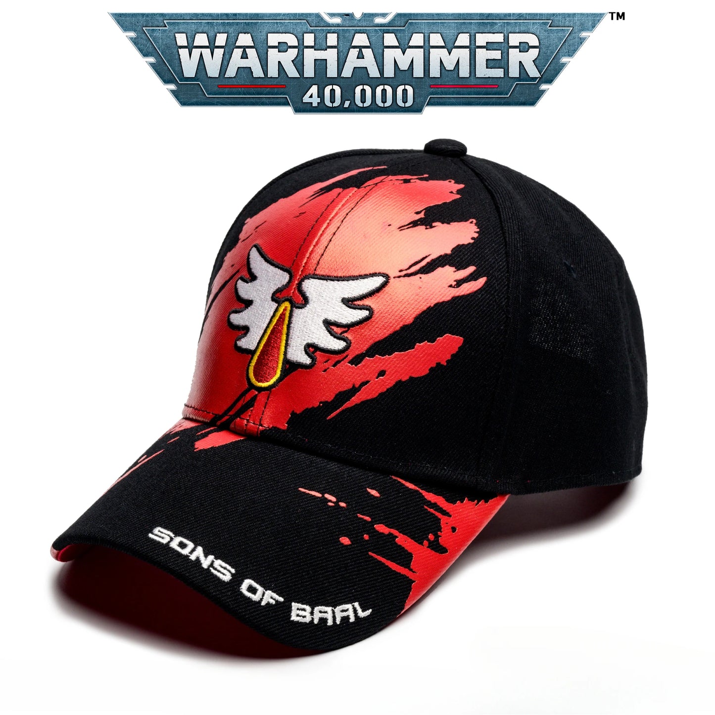 Warhammer 40000 Imperial Fists Blood Angel Ultramarines Anime Peripherals Creative Personality Cartoon Print Boys Versatile Cap