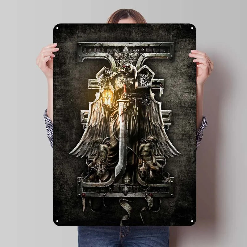 Warhammer Tin Display Posters