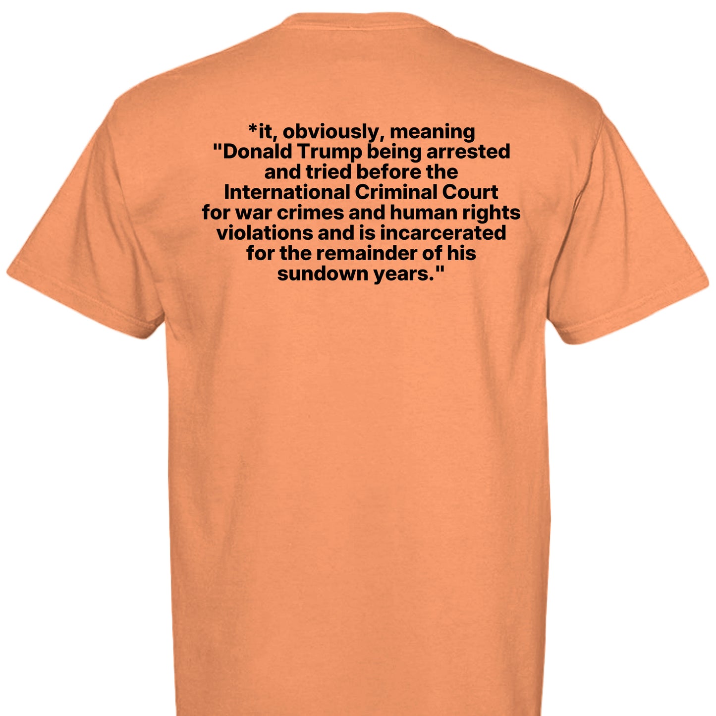 BURNT ORANGE - BACK